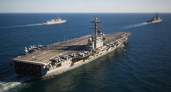 Американский авианосец «Авраам Линкольн» бежал после ракетного удара Ирана
