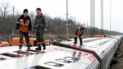 «Уже сидишь на полу, а над тобой поезд»: пассажир рассказал о сходе с рельсов