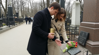 Прах Плисецкой и Щедрина захоронили на Новодевичьем кладбище в Москве