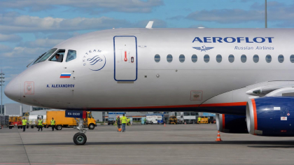 SSJ-100 из Волгограда аварийно сел в Шереметьево после сообщения о неисправности